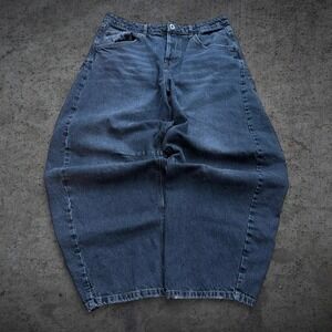 Vintage BDG Urban Outfitters Faded Black Baggy Jeans Size 32 Skate Goth